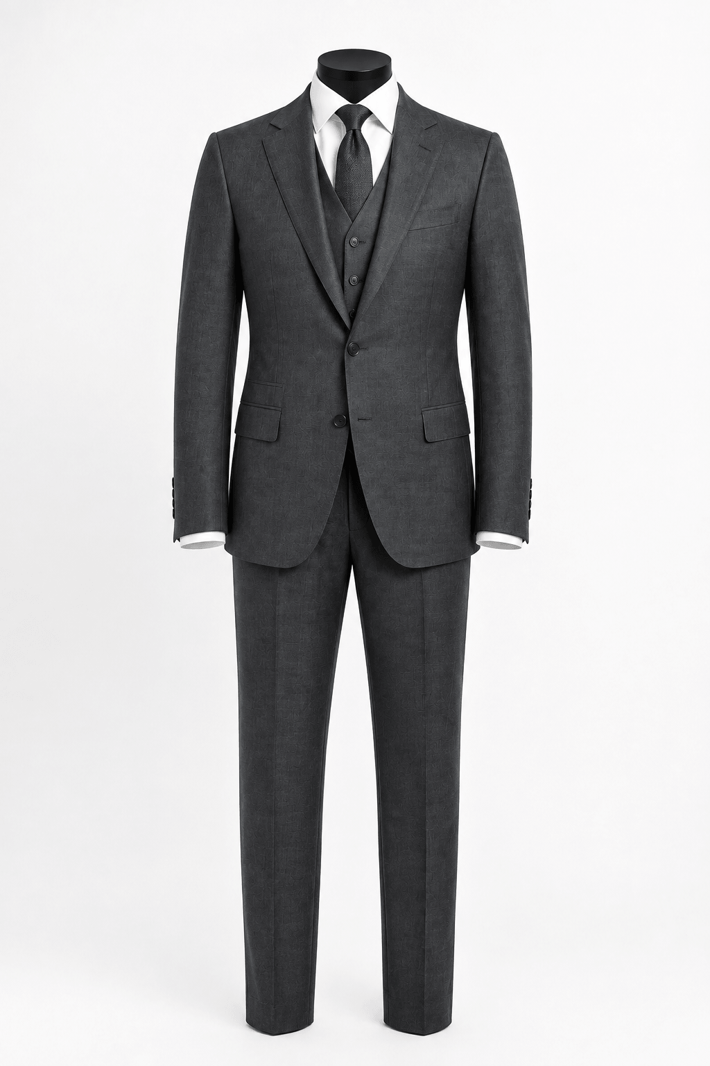 The Vanguard — 90s Cashmere Suit high resolution detail